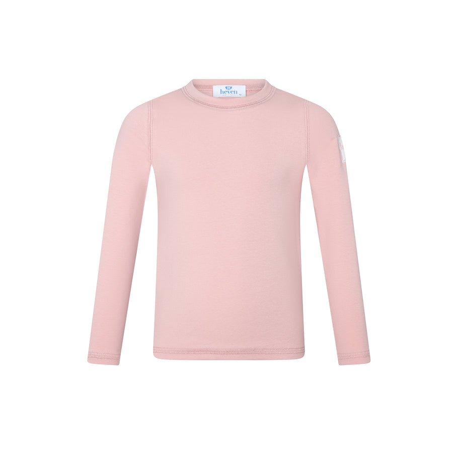 Pink Heven Girls Long Sleeve Logo Tee.