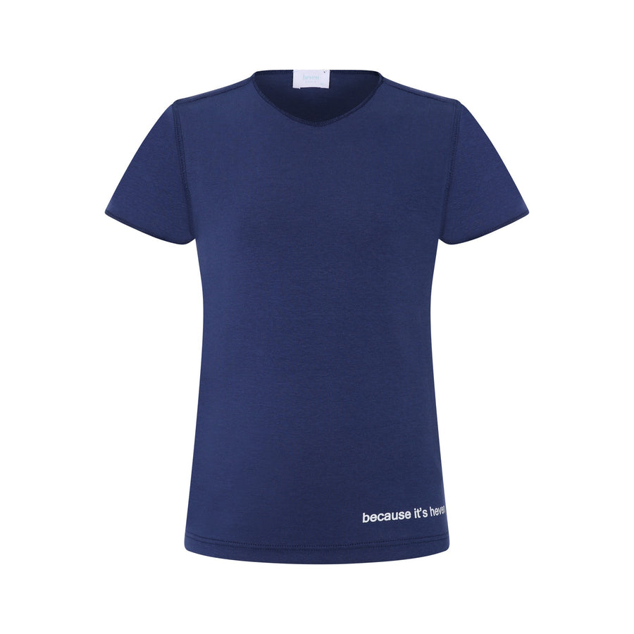 Royal Blue Cotton Unisex short sleeve kids Tee