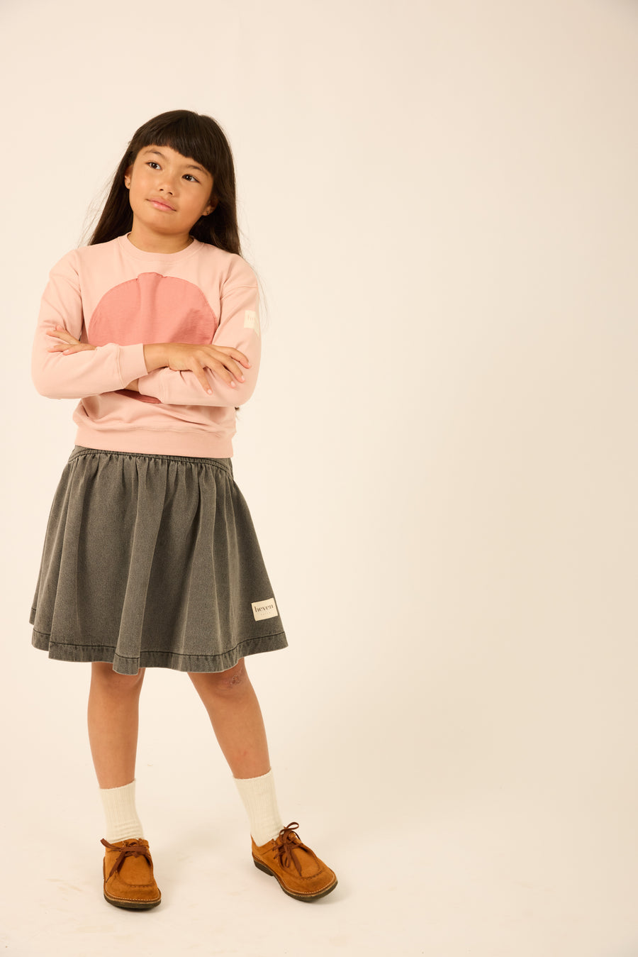The Heven Denim Skirt