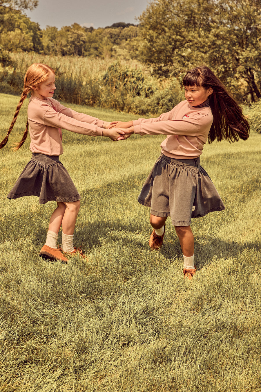 The Heven Denim Skirt