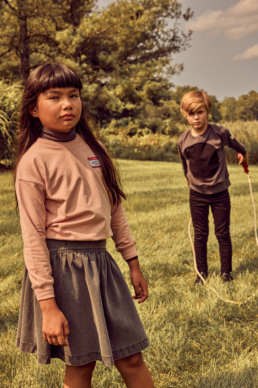 The Boy's Circle Patch Sweatshirt