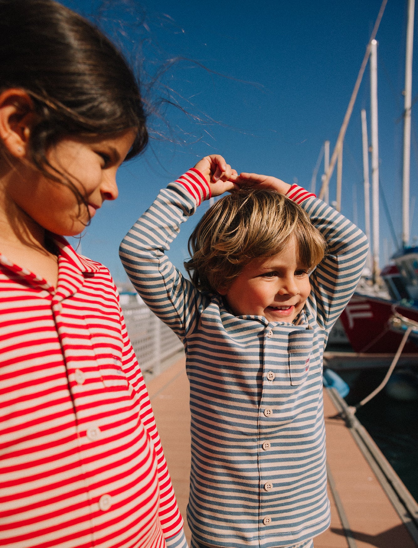 Heven Striped Lounge Pajamas – Heven Child