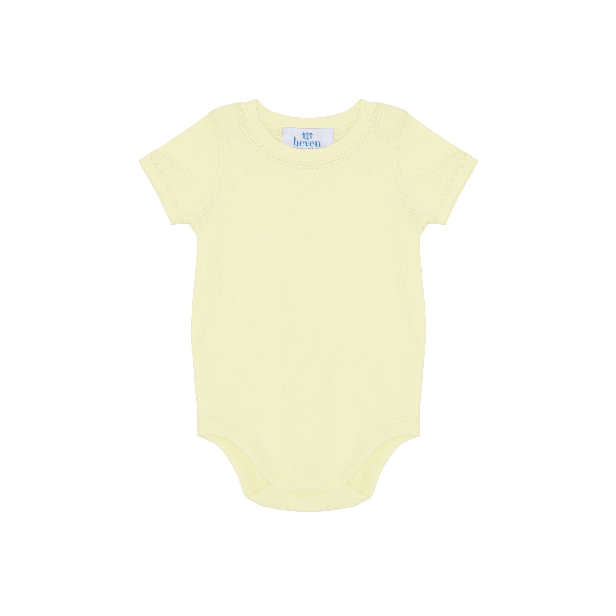 yellow Heven Baby Logo Bodysuit.
