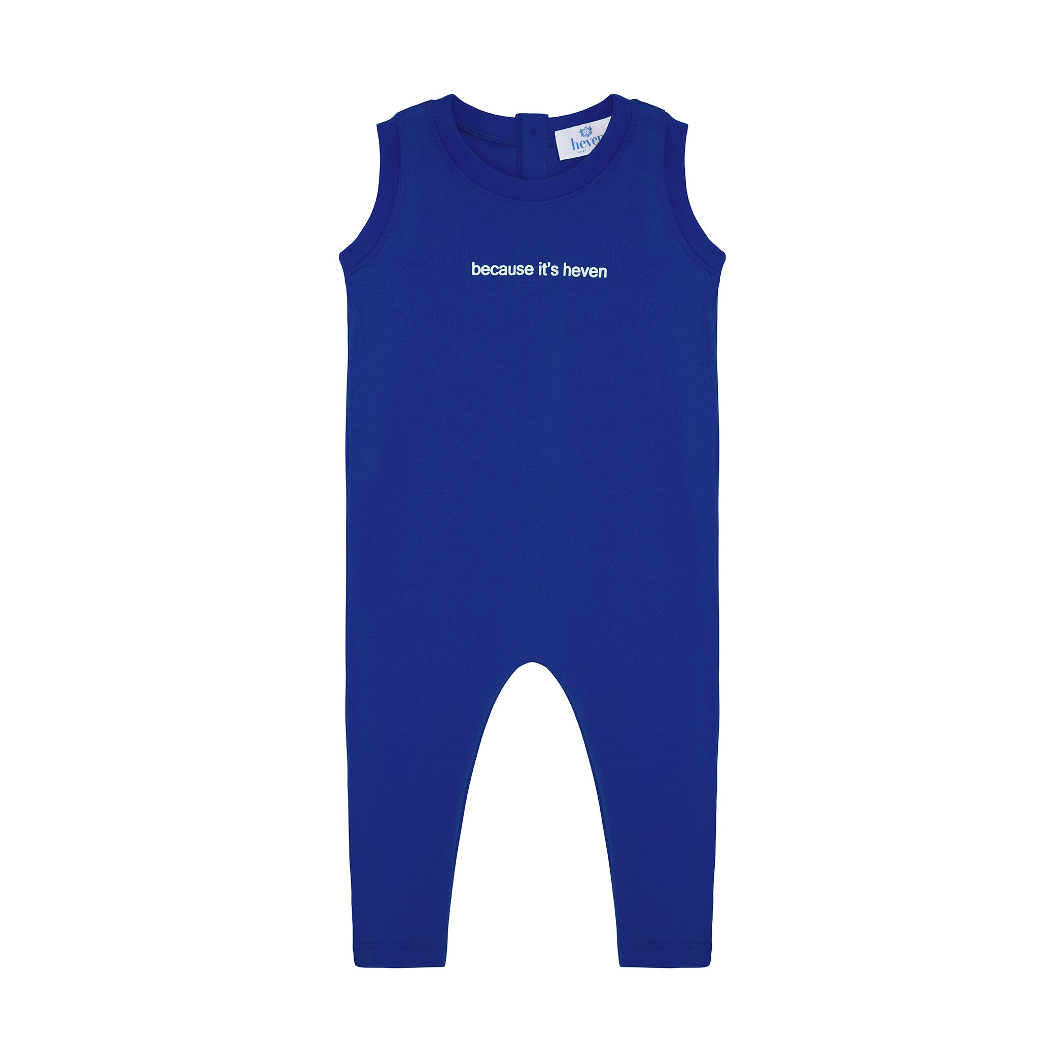 Blue Heven Baby Romper.