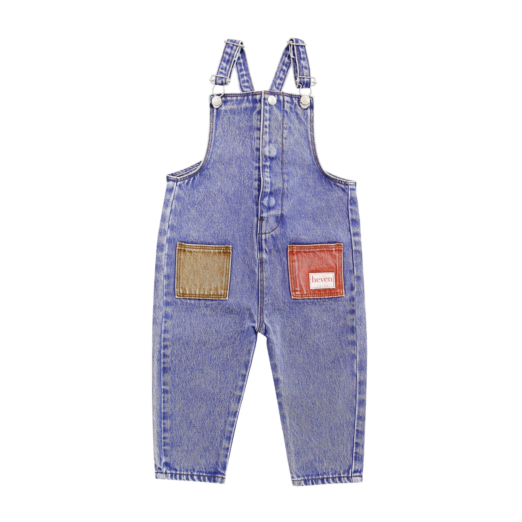 Denim Pocket Overalls – Heven Child