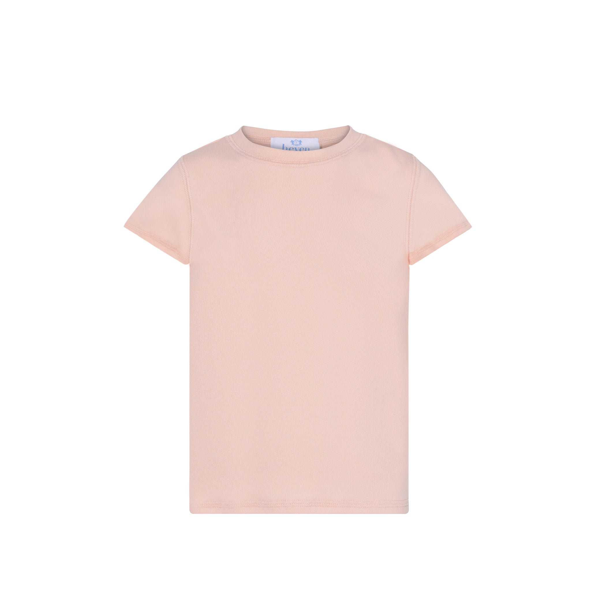 Pink t-shirt on a white background