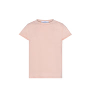 Pink t-shirt on a white background